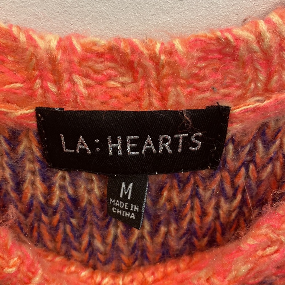 LA Hearts Colorful Sweater - Picture 3 of 4